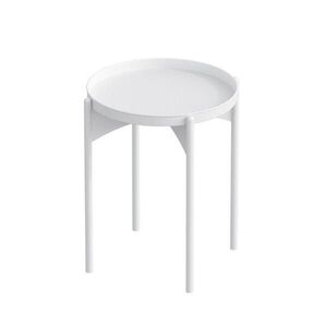 Calicosy KONFERENČNÍ stolek s kulatou kovovou deskou, výška 57 cm - COLE obraz