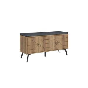 Calicosy SKŘÍŇKA na boty se 4 dveřmi, výška 55 cm - DUNE BENCH obraz