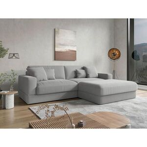 Sit & More ROHOVÁ SEDAČKA, textil, šedá obraz