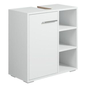 Badplaats SKŘÍŇKA POD UMYVADLO Neptunus 1 dveře bílá - 60 x 30 x 60 cm obraz