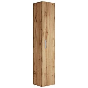 Badplaats KOUPELNOVÁ SKŘÍŇKA Pluto s 1 dveřmi dub - 30 x 30 x 150 cm obraz