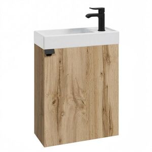Badplaats SET UMYVADLA SE SKŘÍŇKOU Keno 2 díly dub – 50 x 23 x 60cm obraz