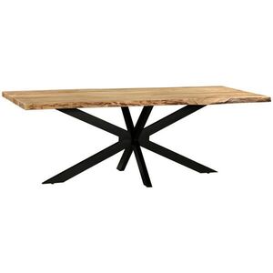 P & B JÍDELNÍ STŮL, akácie, černá, barvy akácie, 220/100/76 cm obraz