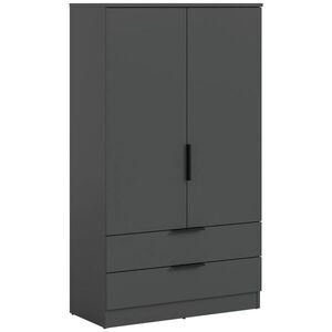 Livetastic ŠATNÍ SKŘÍŇ S OTOČNÝMI DVEŘMI, antracitová, 80/140/37 cm obraz