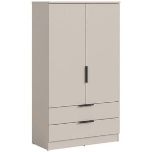 Livetastic ŠATNÍ SKŘÍŇ S OTOČNÝMI DVEŘMI, kašmírová, 80/140/37 cm obraz