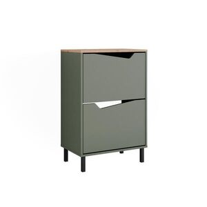 Vicco BOTNÍK NA BOTY Marelle Zelená/umělecká 60 x 91.6 cm se 2 přihrádkami obraz