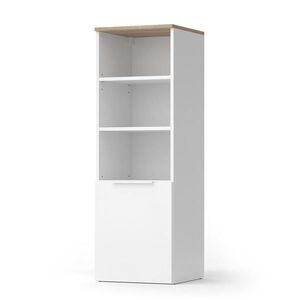 Vicco UNIVERZÁLNÍ SKŘÍŇ Wido Bílá/Sonoma 40.2 x 120 cm s dveřmi obraz
