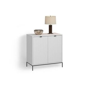 Livinity® KOMODA Aterno Bílá se 2 dveřmi obraz