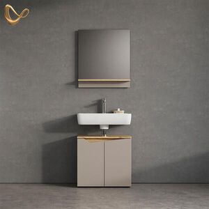 Livinity® KOMBINACE KOUPELNOVÉHO NÁBYTKU Timavo, Greige, 2dílná obraz