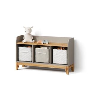Livinity® DĚTSKÁ LAVIČKA Mailo Kašmír/Řemeselné 107.2 x 63.8 cm XL se 3 zásuvkami obraz