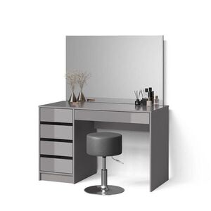 Livinity® TOALETNÍ STOLEK Imola Šedá 120 cm se stoličkou obraz