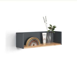 Livinity® SKŘÍŇKA NA PRAČKU Paolina Antracit/zlatý dub 67.8 x 20 cm obraz
