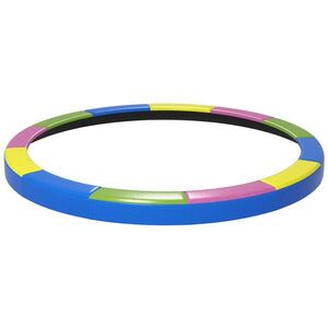 SPORTNOW OKRAJOVÁ ochrana trampolíny z plastu, PE, vícebarevná obraz