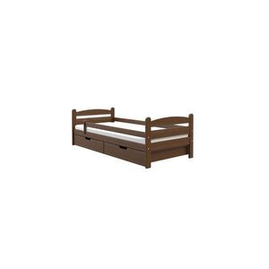 MASSENO POSTEL MARIS 90x200 s úložným prostorem, Ořech obraz