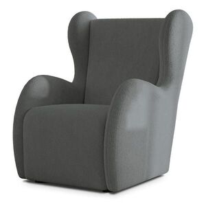MASSENO MASSENO Relaxační Křeslo MASTI, Látka s přezkami Šedá obraz