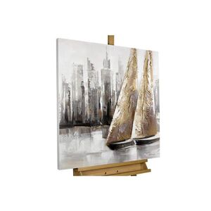 KUNSTLOFT OLEJOMALBA 80/80 cm, Moře a pláž obraz