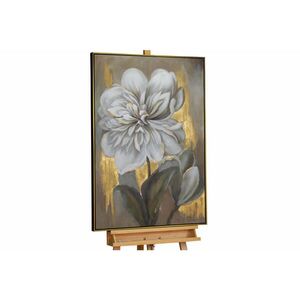 KUNSTLOFT RUČNĚ MALOVANÝ AKRYLOVÝ OBRAZ BÍLÝ/BÉŽOVÝ, 78/103 CM obraz