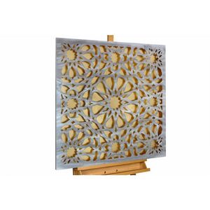 KUNSTLOFT KOVOVÝ OBRAZ OKOUZLUJÍCÍ KOV, 80/80 CM obraz