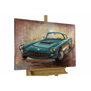 KUNSTLOFT KOVOVÝ OBRAZ VINTAGE SEN, 90/60 CM obraz