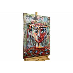 KUNSTLOFT KOVOVÝ OBRAZ KRÁLOVNA KARET, 60/90 CM obraz