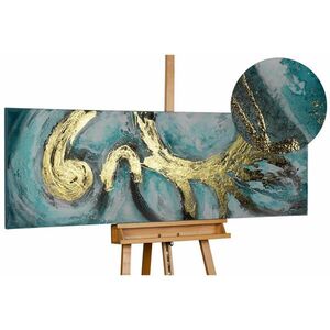 KUNSTLOFT OLEJOMALBA 150/50 cm, Moře a pláž obraz