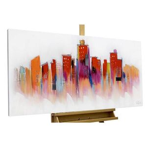 KUNSTLOFT OLEJOMALBA 120/60 cm, Město a architektura obraz