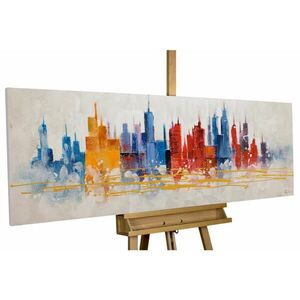 KUNSTLOFT OLEJOMALBA 150/50 cm, Město a architektura obraz