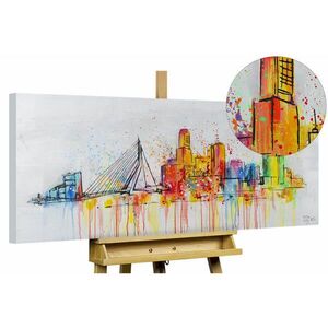 KUNSTLOFT OLEJOMALBA 120/60 cm, Město a architektura obraz