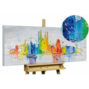 KUNSTLOFT OLEJOMALBA 120/60 cm, Moře a pláž obraz