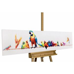 KUNSTLOFT OLEJOMALBA 150/30 cm, Zvířata obraz