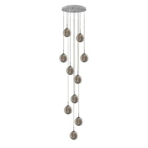 Nettlife KYVADLOVÉ světlo, energeticky úsporné, 10 světel, 41/41/240 cm obraz