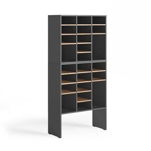 Vicco SADA BOTNÍKŮ Lysander, Antracit/Zlatý mocný dub, 78.6 x 65.5 cm 2 díly obraz