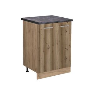 Vicco SPODNÍ SKŘÍŇKA KUCHYŇSKÉ LINKY R-Line Řemeslný dub 60 cm , PD Antracit obraz