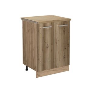 Vicco SPODNÍ SKŘÍŇKA KUCHYŇSKÉ LINKY R-Line Řemeslný dub 60 cm , PD Dub obraz