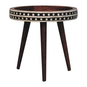 Artisan Furniture MALÝ ODKLÁDACÍ STOLEK se vzorem v provedení Honey Caramel obraz