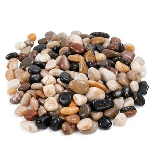 Relaxdays OBLÁZKY Vícebarevné přírodní kámen 2 kg obraz