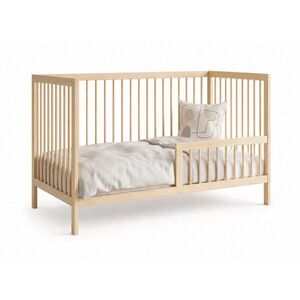 Kids Collective BABYPOSTÝLKA s poloviční boční zábranou 60x120 cm v přírodní barvě obraz