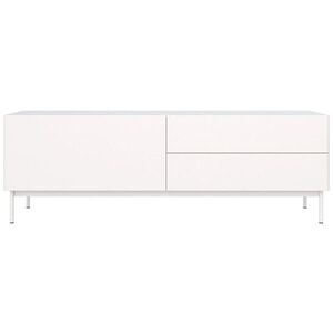 Selsey TV-STOLEK Olio Bílá 160 cm obraz