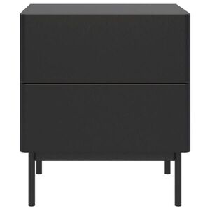 Selsey NOČNÍ STOLEK Olio Černá 50 cm obraz