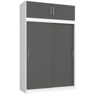 RAUMHIRSCH FURNITURE SKŘÍŇ bílá, grafitově šedá 245/150/60 obraz