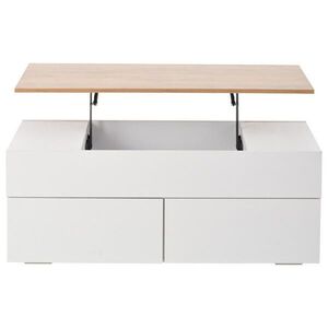 FLIEKS KONFERENČNÍSTOLEK 100x50cm Bílý Dřevěný Výškový obraz