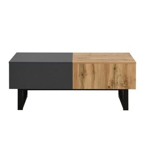 FLIEKS KONFERENČNÍSTOLEK 155x55cm Dřevo Kov Posuvný obraz