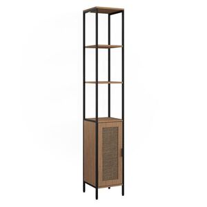 Vicco KOUPELNOVÁ SKŘÍŇKA Linara, Dub/Černá, 30 x 180 cm obraz