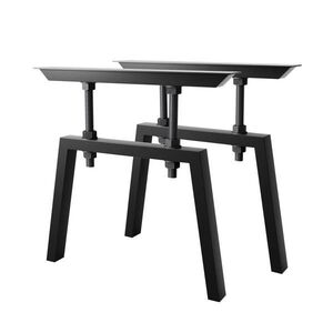Metalo Pro KOVOVÉ NOHY KE STOLU Thusia Screw sada 2 ks černá 72 cm obraz