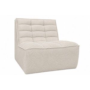 Kaiser Möbel KŘESLO, lounge křeslo, plyšová tkanina Pop, Béžová, LAZY obraz