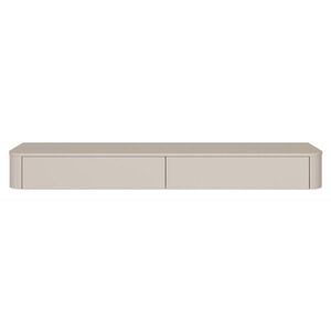 Selsey TV stolek Luvio závěsný kašmírově šedý 175/20/39 cm obraz