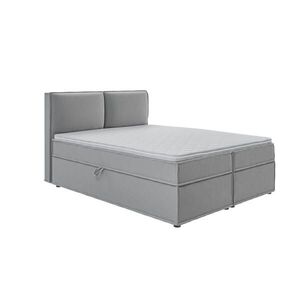 S-Style POSTEL BOXSPRING 160/200 cm Eclipse ze šedého mikrovlákna obraz