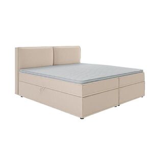 S-Style POSTEL BOXSPRING 200/200 cm Eclipse z béžového mikrovlákna obraz
