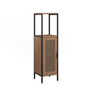 Vicco STŘEDNÍ SKŘÍŇKA Linara, Dub/Černá, 30 x 110 cm obraz