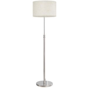 HOMCOM OCELOVÁ stojací lampa, béžová obraz